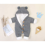 Bear Ear Hood Romper