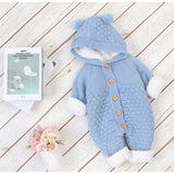 Bear Ear Hood Romper