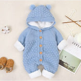 Bear Ear Hood Romper