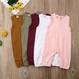 Summer Newborn Romper - Cozy Nursery