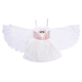 Girls Flamingo Dress With Movable Wing