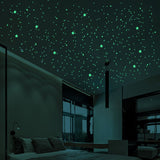 Luminous Stars Dots Wall Sticker