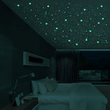 Luminous Stars Dots Wall Sticker