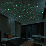 Luminous Stars Dots Wall Sticker