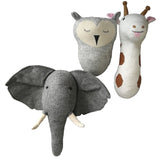 Felt Animal Head Wall Décor