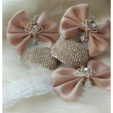 Newborn Bow Crystal Shoes - Cozy Nursery