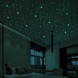 Luminous Stars Dots Wall Sticker