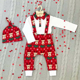 Christmas Warm Baby Romper