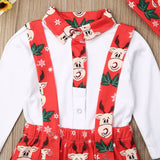 Christmas Warm Baby Romper