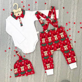 Christmas Warm Baby Romper