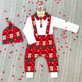 Christmas Warm Baby Romper