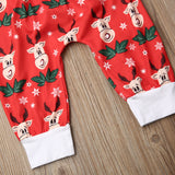 Christmas Warm Baby Romper