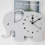 Elephant  Wall Clock - Cozy Nursery