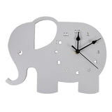 Elephant  Wall Clock - Cozy Nursery
