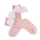 Angel Wings Baby Socks - Cozy Nursery