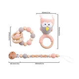 Zoo Animals Bracelet Teether Set - Cozy Nursery