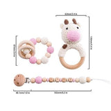 Zoo Animals Bracelet Teether Set - Cozy Nursery