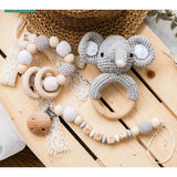 Zoo Animals Bracelet Teether Set - Cozy Nursery
