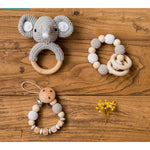 Zoo Animals Bracelet Teether Set - Cozy Nursery