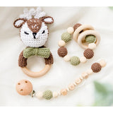 Zoo Animals Bracelet Teether Set - Cozy Nursery