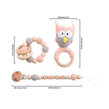 Zoo Animals Bracelet Teether Set - Cozy Nursery