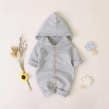 Hooded Sweater Romper