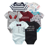 Baby Cotton Bodysuits sets 7Pcs - Cozy Nursery