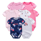 Baby Cotton Bodysuits sets 7Pcs - Cozy Nursery