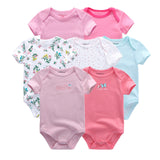 Baby Cotton Bodysuits sets 7Pcs - Cozy Nursery
