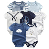 Baby Cotton Bodysuits sets 7Pcs - Cozy Nursery