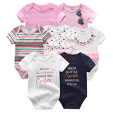 Baby Cotton Bodysuits sets 7Pcs - Cozy Nursery