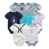 Baby Cotton Bodysuits sets 7Pcs - Cozy Nursery
