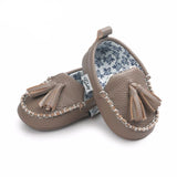 Baby Tassel Leather Shoes