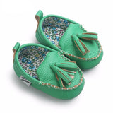 Baby Tassel Leather Shoes