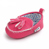 Baby Tassel Leather Shoes