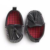 Baby Tassel Leather Shoes