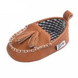 Baby Tassel Leather Shoes