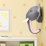Felt Animal Head Wall Décor