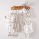 Newborn Clothes Set 8 Pieces - Cozy Nursery