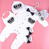 Rhinestone Crown Romper
