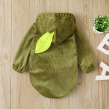 Avocado Sleeve Romper - Cozy Nursery