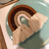 Brown Rainbow Wall Decor - Cozy Nursery