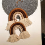 Brown Rainbow Wall Decor - Cozy Nursery