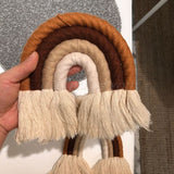 Brown Rainbow Wall Decor - Cozy Nursery