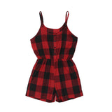 Matching Checkered Romper - Cozy Nursery