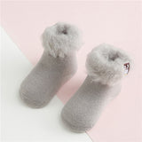 Embroidery Jungle Animal Socks - Cozy Nursery