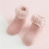Embroidery Jungle Animal Socks - Cozy Nursery