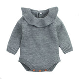 Baby Girl Knitted Warm Romper