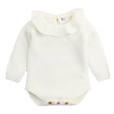 Baby Girl Knitted Warm Romper
