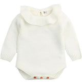 Baby Girl Knitted Warm Romper